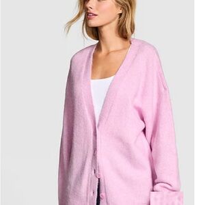 NWOT PINK Victoria's Secret Soft Pink Cardigan
